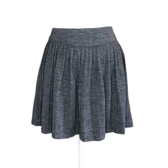 Sandro Wool blend pleated skirt - Picture 1 of 5